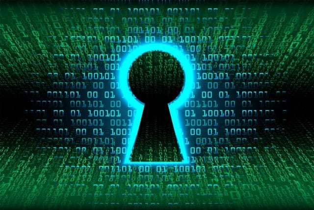Password keyhole