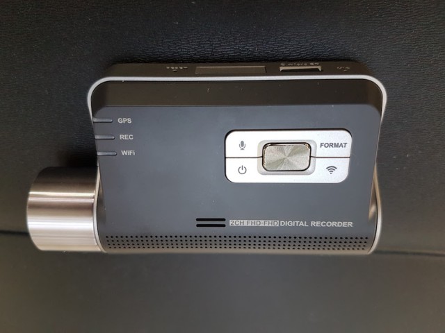 Thinkware F800 dash cam top