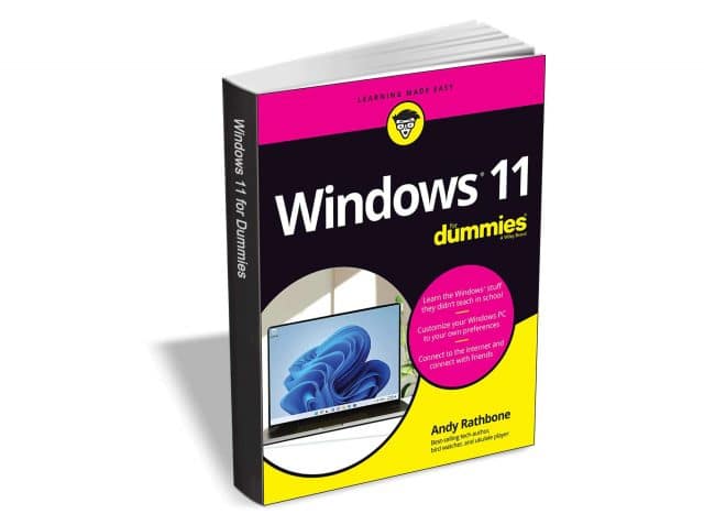 Windows 11 For Dummies Book Cover Windows 11 For Dummies